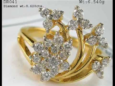 Gold Rings Designs By Vardhman.wmv - YouTube