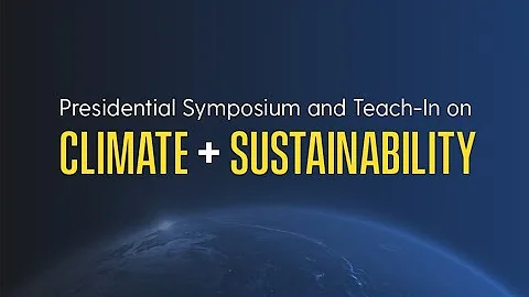 Climate Change and Sustainability Teach-In