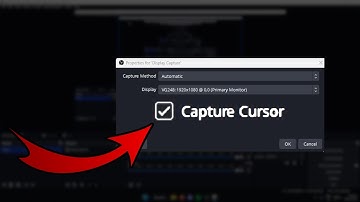 How To Make OBS Record Mouse Cursor