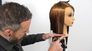 Did you know that how hold your sections when cutting a one length
haircut will determine whether create consistent perimeter line from
side-to-sid...