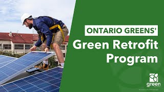 Ontario Greens Retrofit Program | Mike Schreiner