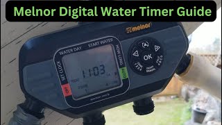How to program your Melnor Hydrologic Water Timer