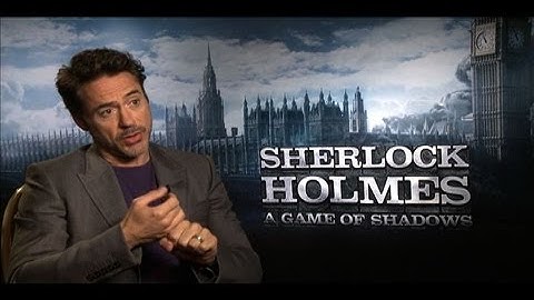 Robert Downey Jr. Interview for SHERLOCK HOLMES 2: A GAME OF SHADOWS