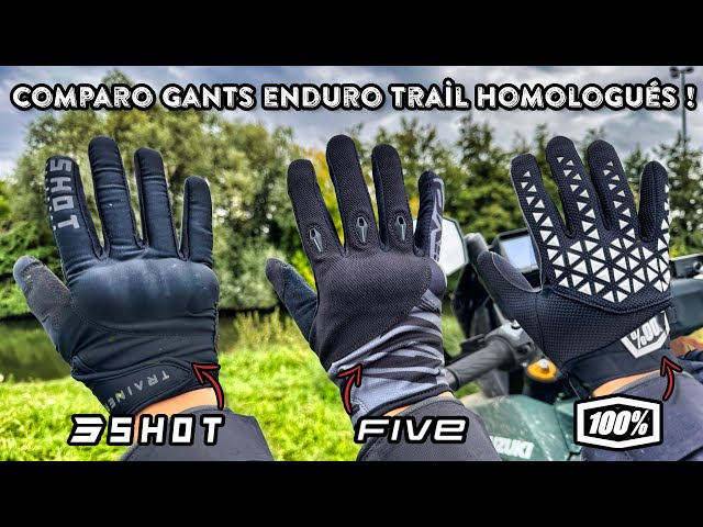 Gants de moto été idéal pour le tout terrain, l'enduro ou le trial – LE  PRATIQUE DU MOTARD