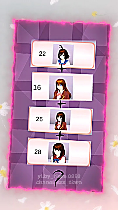 Tutorial gabungin 4 rambut di sakura school simulator 💐 #sakuraschoolsimulator yg mnt tutor kmn!