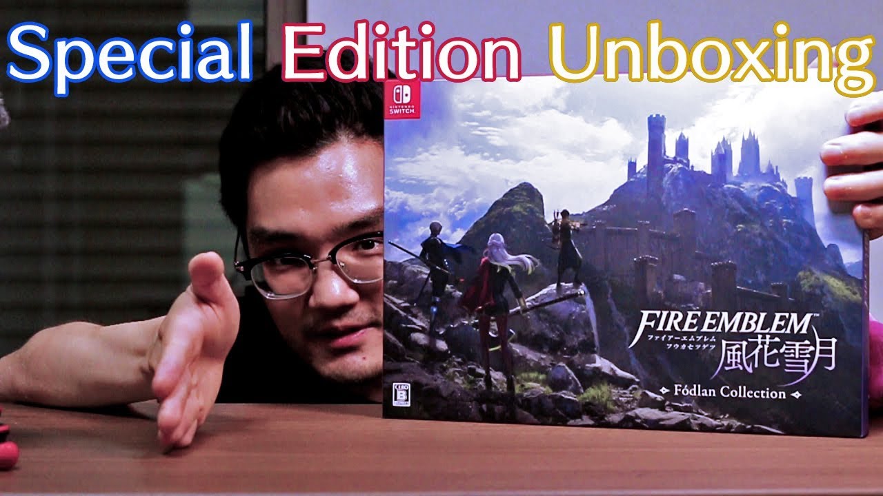 Fire Emblem Three Houses Special Jpn Edition Unboxing Fodlan Collection ファイアーエムブレム 風花雪月 Youtube Fire Emblem Three Houses Special Jpn Edition Unboxing Fodlan Collection ファイアーエムブレム 風花雪月 Youtube