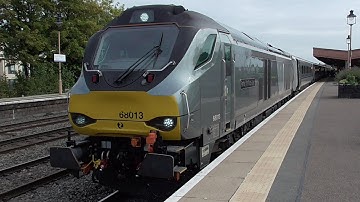 Chiltern Railways Class 68 departing Leamington Spa - 03/10/2022