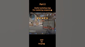CS2 - Workshop map for mastering AWP/Deagle - Part 2 :)   #cs2 #csgo #cs2clips #counterstrike