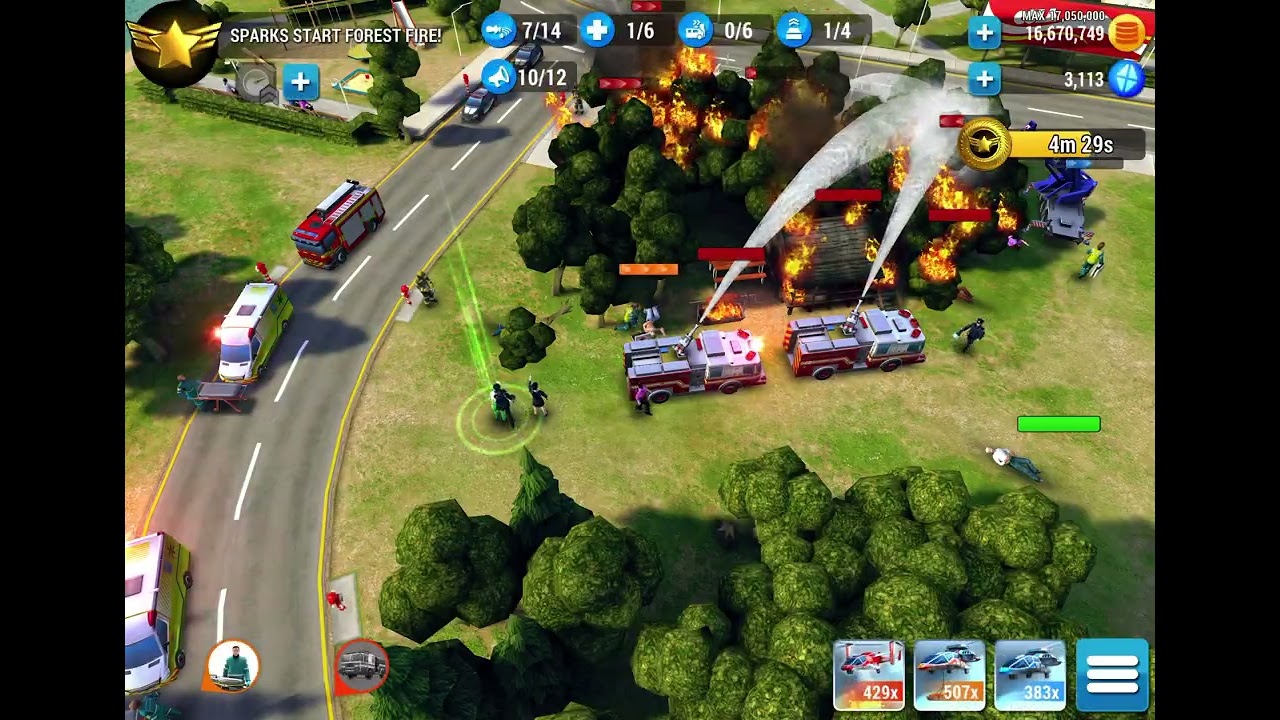 Штаб экстренной помощи: Элитный спасатель №7 - Искры вызвали лесной пожар!