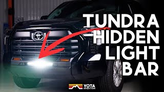 20222024 Tundra Diode Dynamics Hidden Light Bar Install | Yota X