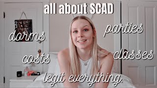 all about SCAD Savannah!! || admission, Savannah, parties, costs, classes, friends