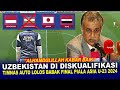 🔴 TERCIDUK SUAP WASIT !! Uzbekistan DISKUALIFIKASI, Timnas INDONESIA Auto LOLOS Final PIALA ASIA U23