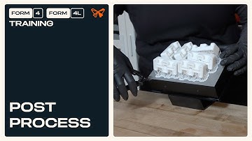 Post-Processing Form 4 & Form 4L Prints | Washing, Support Removal & Curing Guide