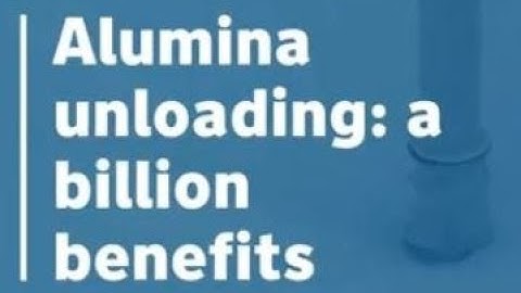 Siwertell continuously ship unloader - ALUMINA handling