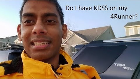 Do I have KDSS on my 4Runner? How to Identify KDSS on your 4Runner?