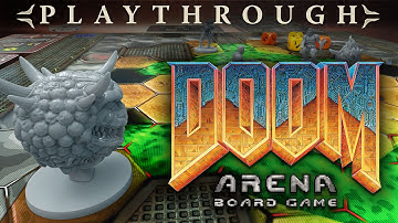 DOOM | Arena Board Game - Playthrough
