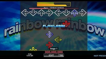 [DDR EDIT/DP] rainbow rainbow / Ryu☆ (Lv. 16)