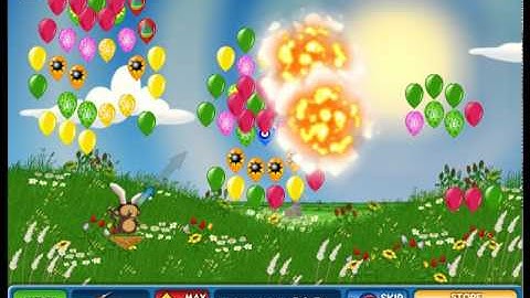 Bloons 2 Spring Fling Level 35 We Three Eggies