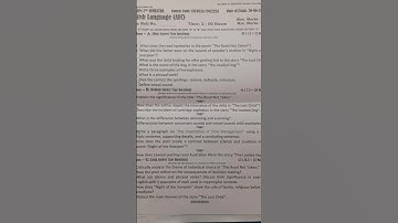 kashmir university previous year english language aec  2nd sem ug 2024