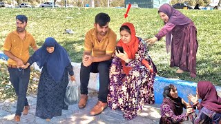 Grandma And Fatima Having A Good Time. With The Help Of The Operator.