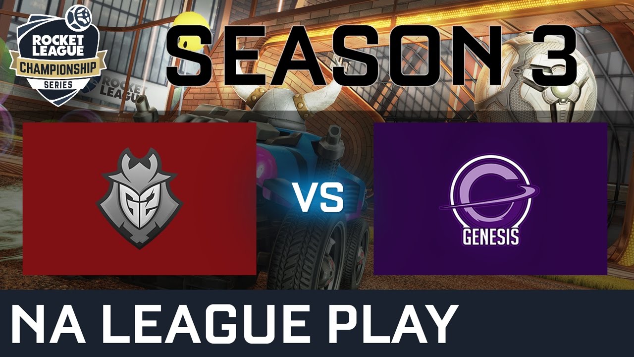 G2 Esports vs Genesis NA League Play - RLCS S3 rlcs teams
