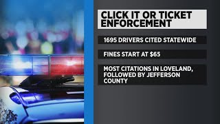 A Reminder From CDOT, Click It Or Ticket