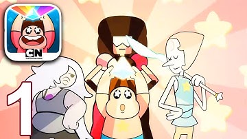 ATTACK THE LIGHT Steven Universe Walkthrough Gameplay Part 1 - Stage 1-1 to 1-3 (iOS Android)