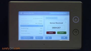 How to Program a Garage Door Tilt Sensor into your GC3 Panel