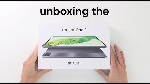 realme Pad 2 | Official Unboxing