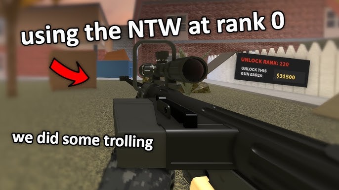 the * NEW * NTW-20 in Phantom Forces its kinda awful honestly 