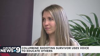 Columbine shooting survivor uses voice to educate others