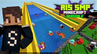 Boat Race in RIS SMP | Minecraft Bangla Gameplay | RIS Gaming Resimi