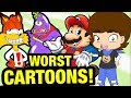 Top 5 WORST Video Game CARTOONS and SHORTS - ConnerTheWaffle