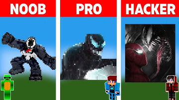 NOOB VS PRO VS HACKER Minecraft Pixel art✨Venom
