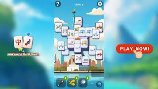 Mahjong Solitaire Travel (Play_B_r) #mahjong #travelgame screenshot 4