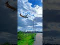#unitedkingdom #manchesterairport ✈️✈️ styal road flight landing 🛬 #subscribe #share #shortvideo