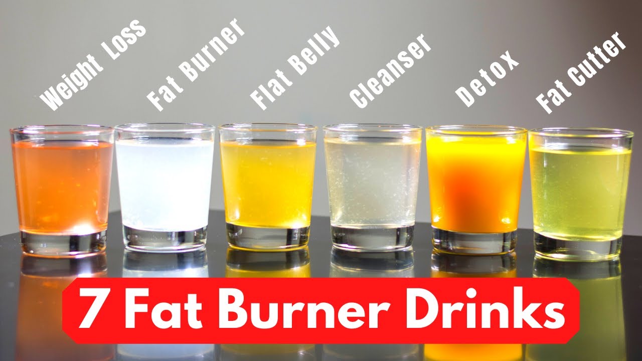 7 Drinks to Help You Lose Belly Fat Overnight