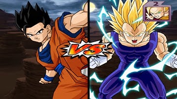 Gohan VS SSJ2 Vegeta and Goku || Dragonball Z Budokai Tenkaichi 3 HD Gameplay