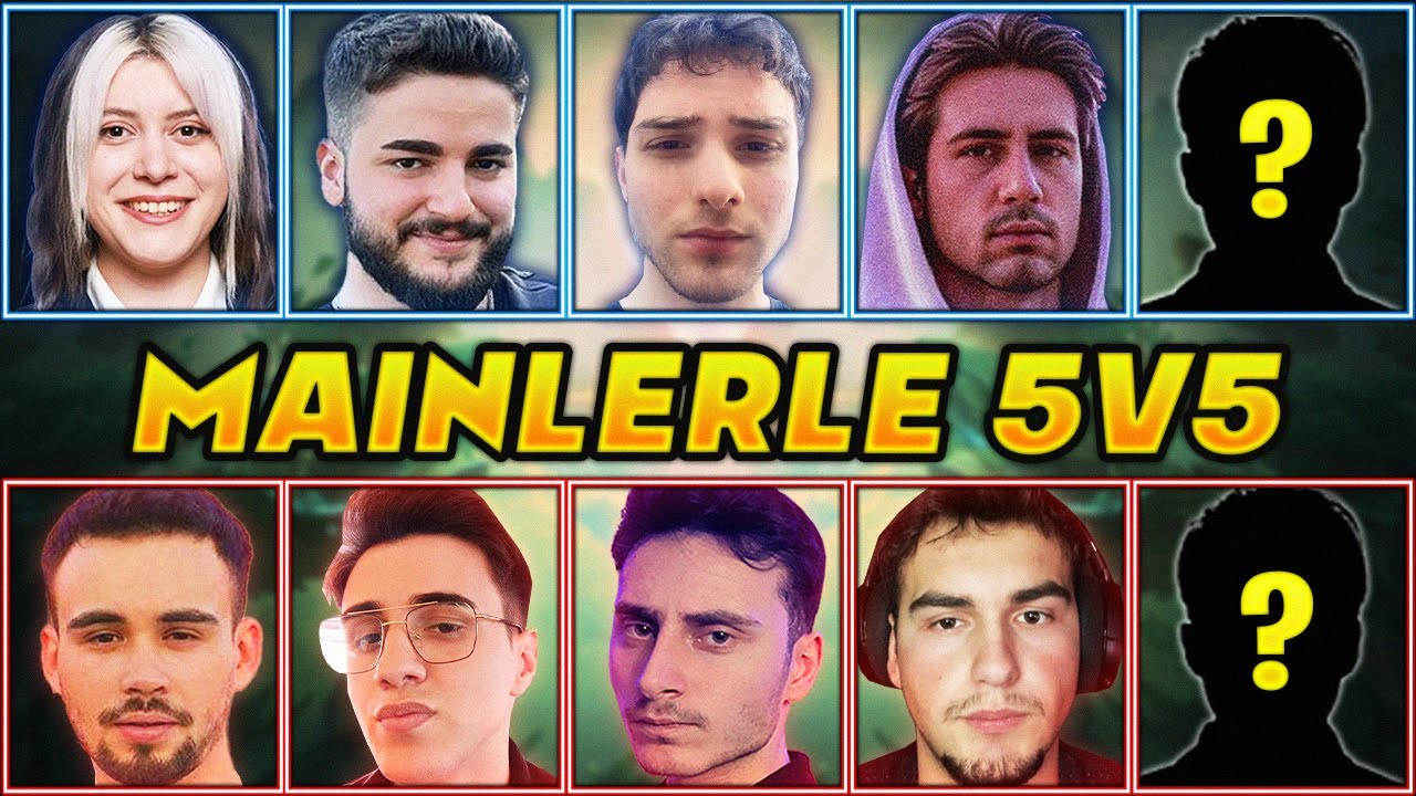 10 YOUTUBER MAİNLERİ ÇEKTİK! | EFSANE 5V5 YOUTUBER KAPIŞMASI | Zero LoL