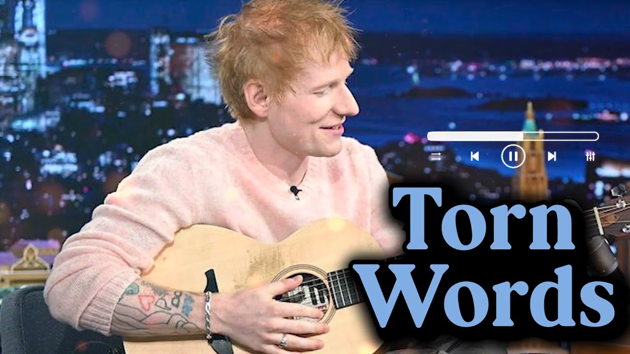 Torn Words - ED Sheeran - ( Official Audio ) 
