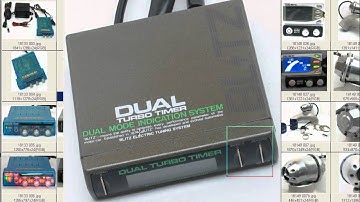 BLITZ DTT Dual turbo timer + Boost gauge