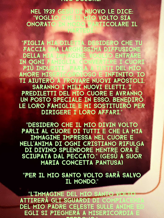 Preghiera Al Volto Sanguinante Di Gesù Volto santo di Gesù guardaci con misericordia. Preghiera al volto Santo