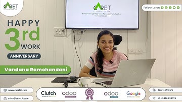 Vandana Ramchandani | Sr. Odoo Developer | 3 Years at Caret IT Solutions