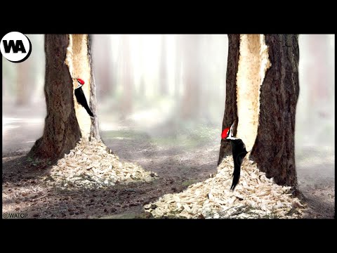 Video: Dræber spætter træer?