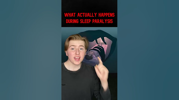 What Actually Happens During Sleep Paralysis #Shorts