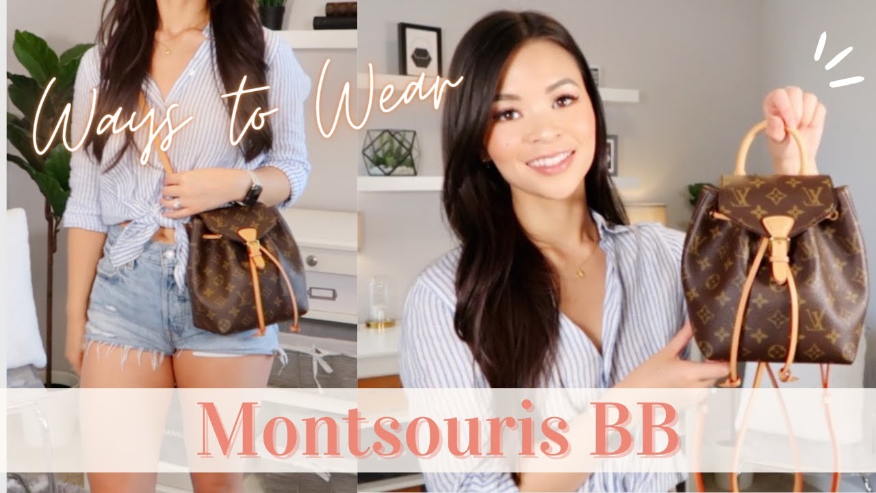 5 WAYS TO WEAR THE LV MONTSOURIS BB W/ MOD SHOTS