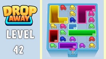Drop Away level 42 walkthrough solution