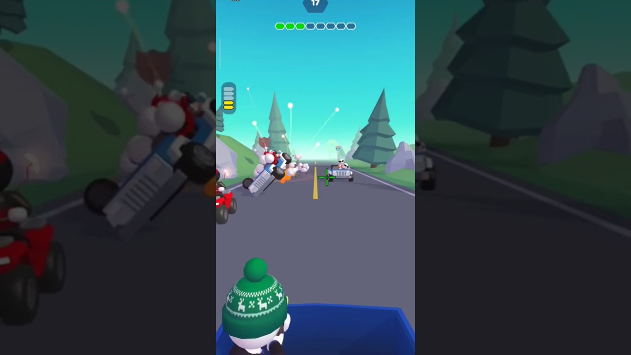 Say games rage road car shooting 14 Lev gameplay 