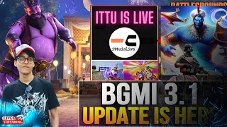 🔴ROAD TO 500 SUBS | BGMI NEW EVENT 3.1 UPDATE | LIVE WITH ittuYT