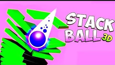 BS AMAZING VIDEO live stack ball 3D game play Android Game play #stack ball #virl #gaming